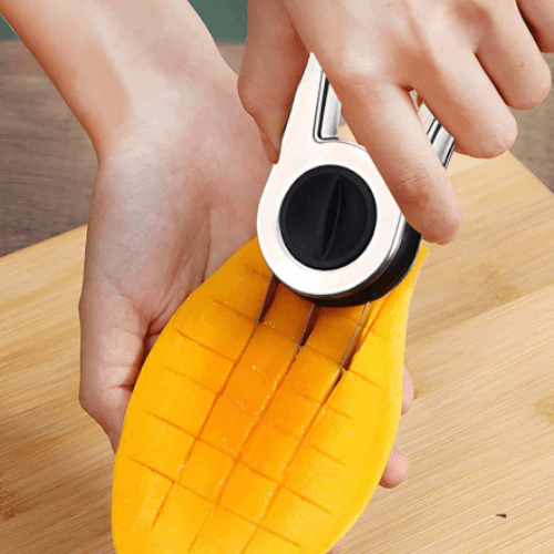 Mango Slicer Fruit Pulp Separator / stainless Steel Multifunction Tool