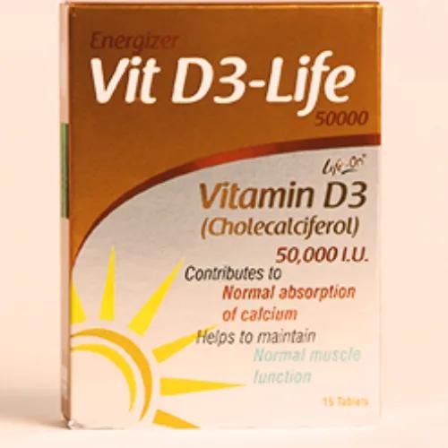 Life On Vitamin D3 50,000 Iu Tab 15S 