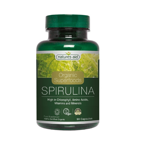 Natures Aid Spirulina Capsule 90S