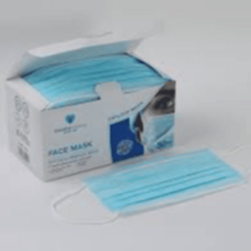 Almaha Surgical Medical Mask 50Pcs - Blue