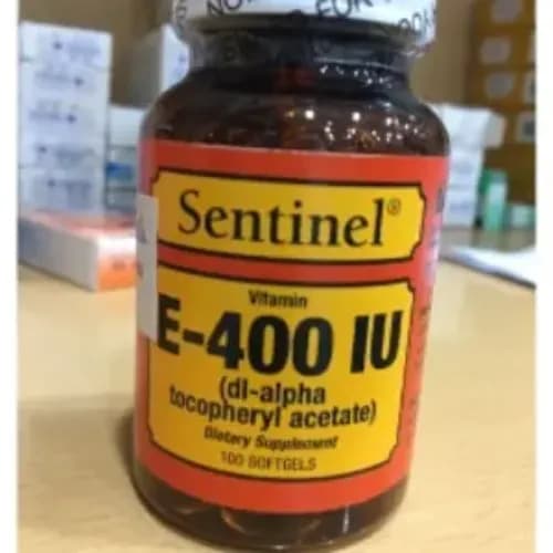 Sentinel Vitamin E 400 Iu Cap 100S