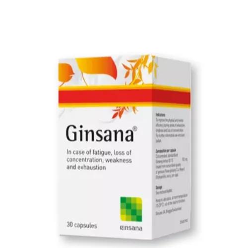 Ginsana Capsules 30 Pieces