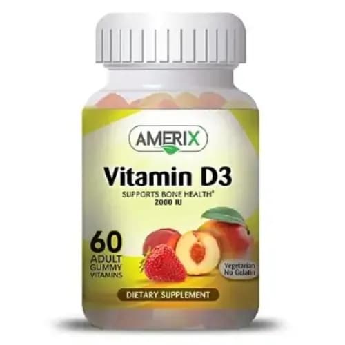 Amerix Vit D3 Adult Gummy 60 Pieces