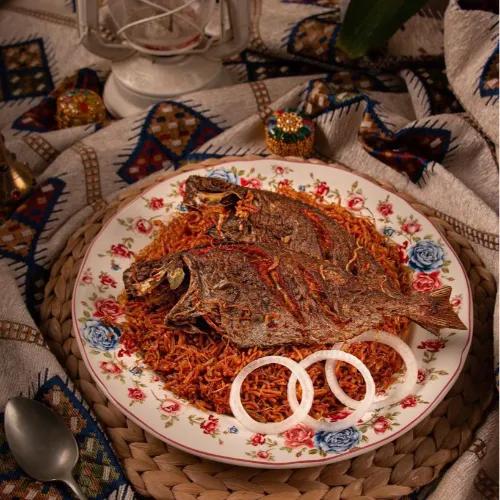 Safi Fish With Muhamer Rice