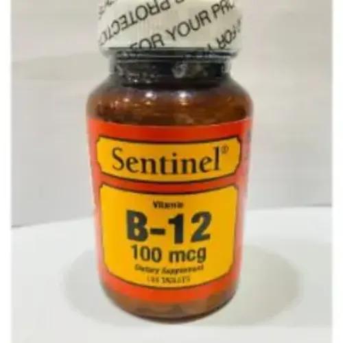 Sentinel Vitamin B12 100Mcg Tab 100S