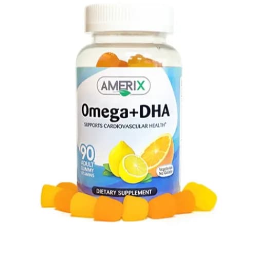 Amerix Omega+Dha Adult Gummy 90 Pieces