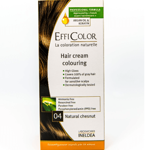 Effi Color Natural Chestnut Hair Color 04