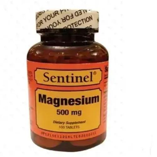 Sentinel Magnesium 500Mg Tab 100S