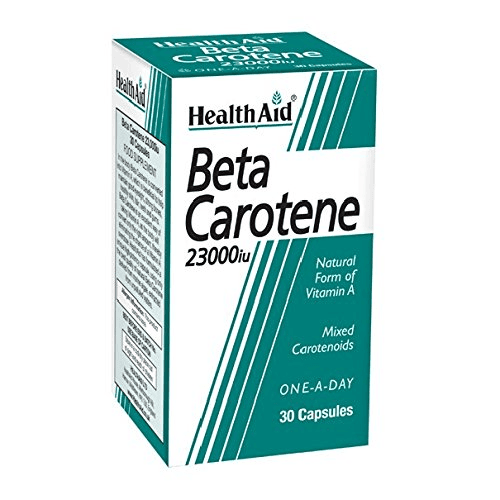 Health Aid Beta Carotene 23000 Iu 30 Capsules 