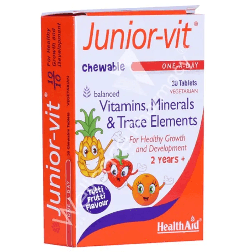 Health Aid Junior Vit Chewable 30 Tablets 