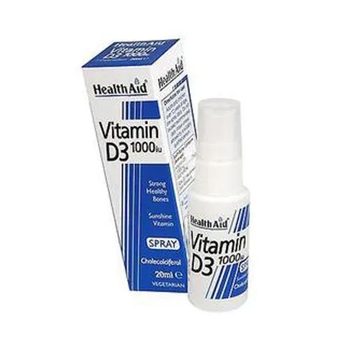 Health Aid Vitamin D3 1000Iu Oral Spray 20 Ml 