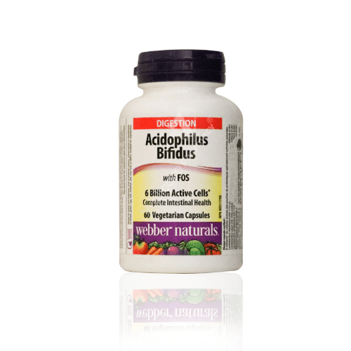 Webber Naturale Acidophilus Bifidus Cap 60 Pieces