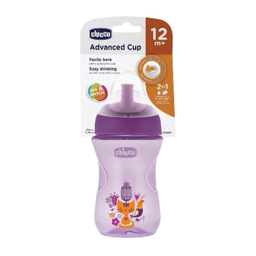 Chicco Advanced Cup Girl 12 Months Box - 266 Ml