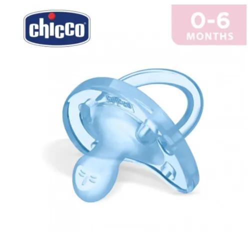 Chicco Silicone Soother Boy From 0 To 6 Months - 1 Piece