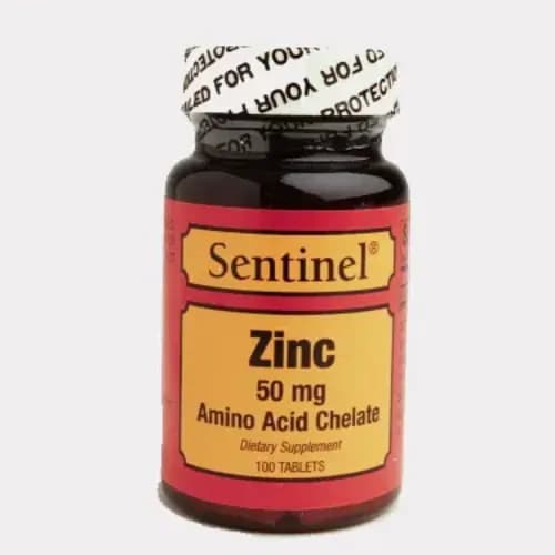 Sentinel Zinc 50 Mg Tab 100S