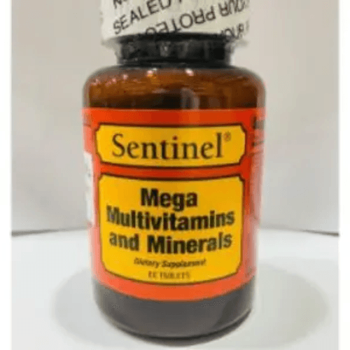 Sentinel Mega Multivit And Minerals Tab 60S