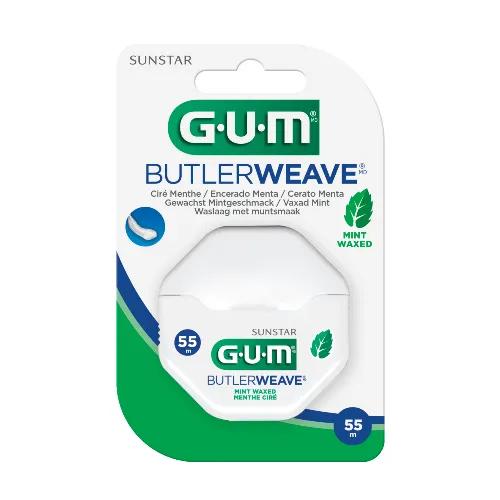 Gum 1855 Butlerweave Mint Waxed