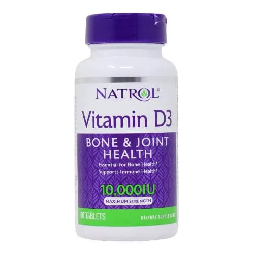 Natrol Vitamin D3 10,000 Iu Max Strength Tab 60S 