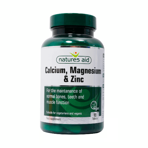 Natures Aid Calcium With Magnesium And Zinc Tab 90S