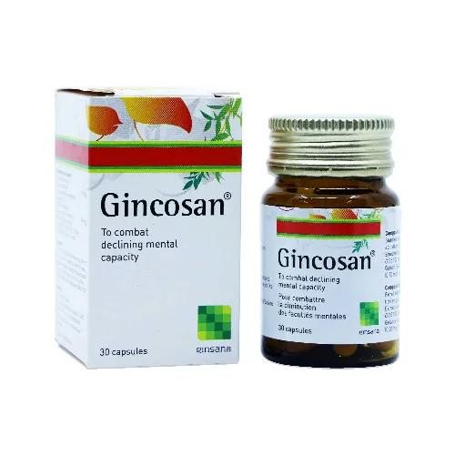 Gincosan Capsules 30 Pieces