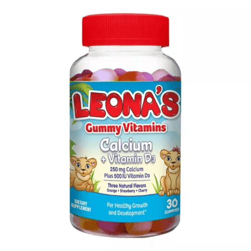 Leonas Gummy Calcium Plus Vitamin D3 30S