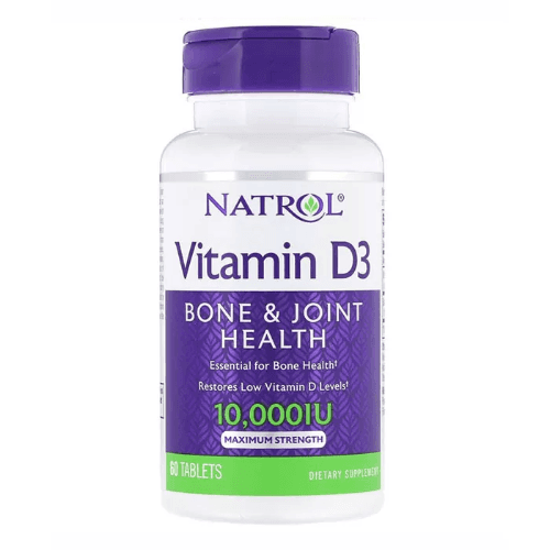 Natrol Vitamin D3 10,000 Iu Max Strength Tab 60S 