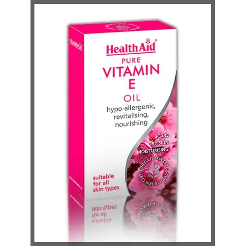 Health Aid Vitamin E Oil 100% Pure 50 Ml 