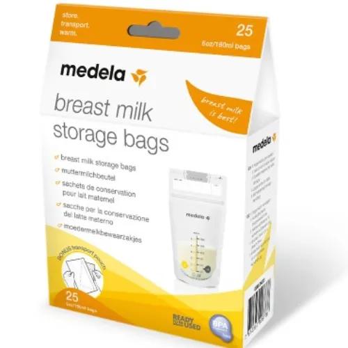 Medela Breast Milk Storage Bags - 25 Pieces