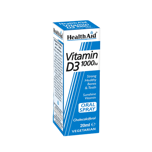 Health Aid Vitamin D3 1000Iu Oral Spray 20 Ml 