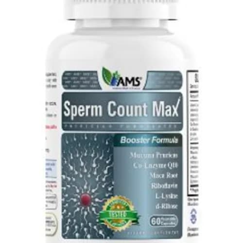 Ams Sperm Count Max Cap 60S