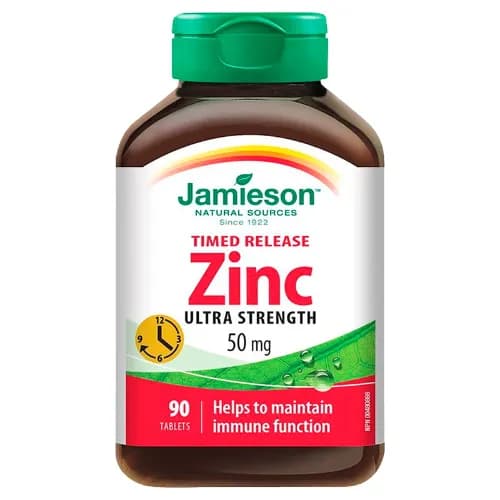 Jamieson Zinc 50Mg Tab 90S