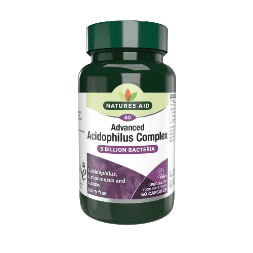 Natures Aid Acidophilus Complex Capsules - 60'S