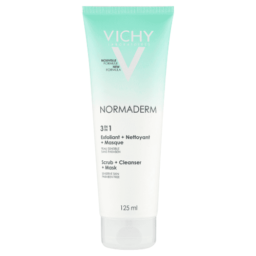 Vichy Normaderm Clean + Scrub + Mask 125 Ml