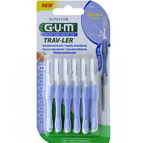 Gum 1312 Traveler Brush 0.6 Mm