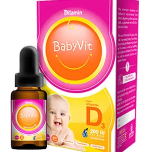 Ditamin Babyvit D3 200 Iu 10 Ml