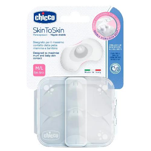 Chicco Silicone Nipple Shield Medium To Large 2 Pieces