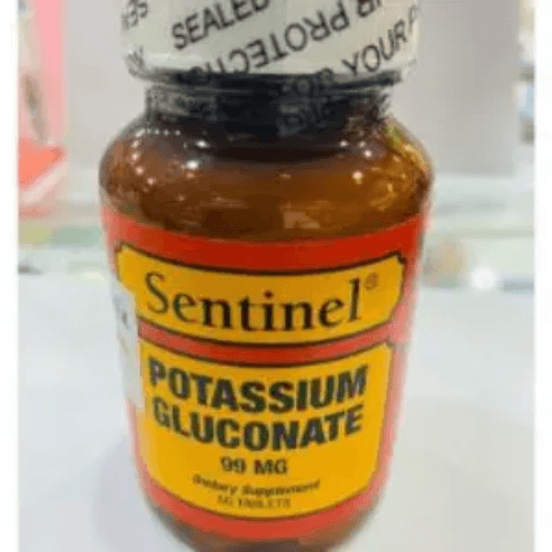 Sentinel Potassium Gluconate 99 Mg 50S