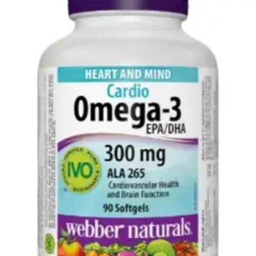 Webber Naturale Cardio Omega 3 300Mg 90 Pieces