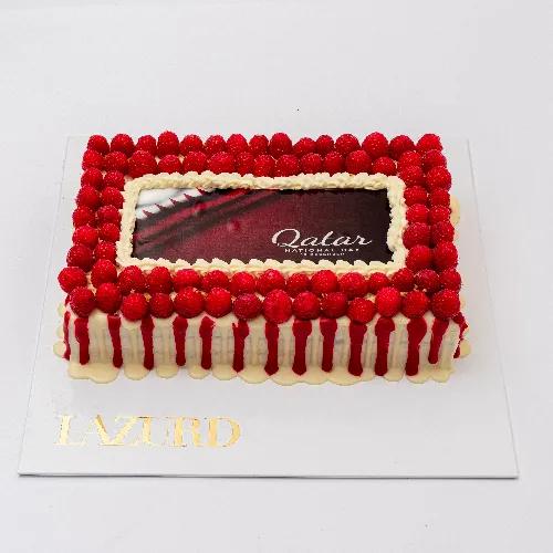 Cake With Photo Logo