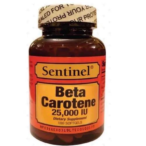 Sentinel Beta Carotene 25000 Iu 100S