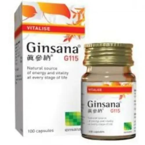 Ginsana Capsules 30 Pieces