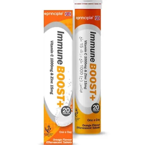 Principle Immune Boost Vitamin C With Zinc Effervescent 20S