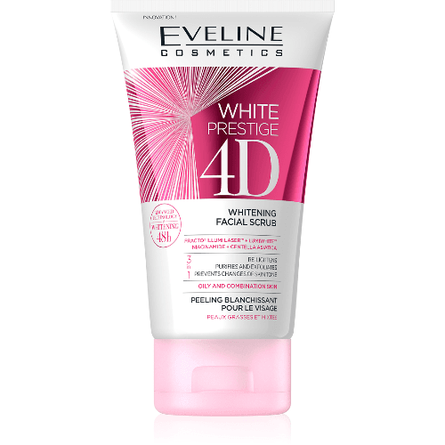 Eveline White Prestige 4D Facial Scrub 150 Ml