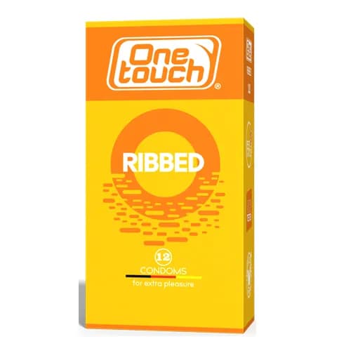 One Touch Condoms Ribbed 12's