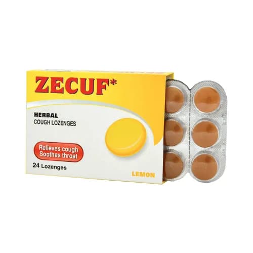 Zecuf Lozenges Lemon 24 Pieces