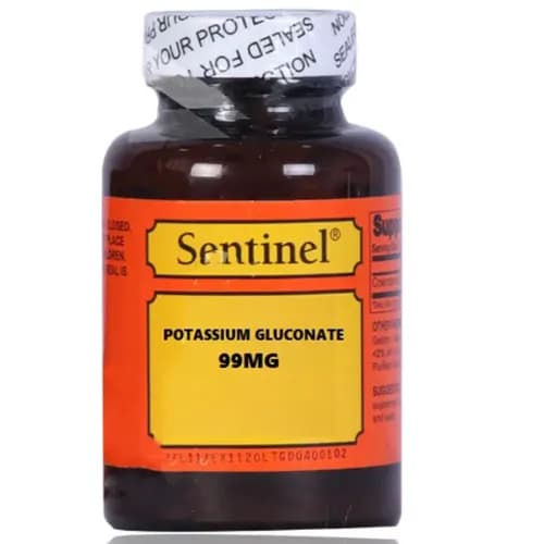 Sentinel Potassium Gluconate 99 Mg 50S