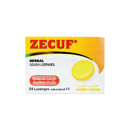 Zecuf Lozenges Honey Lemon 24 Pieces