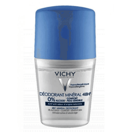 Vichy Mineral Deodorant 48 Hour Roll On 50ml