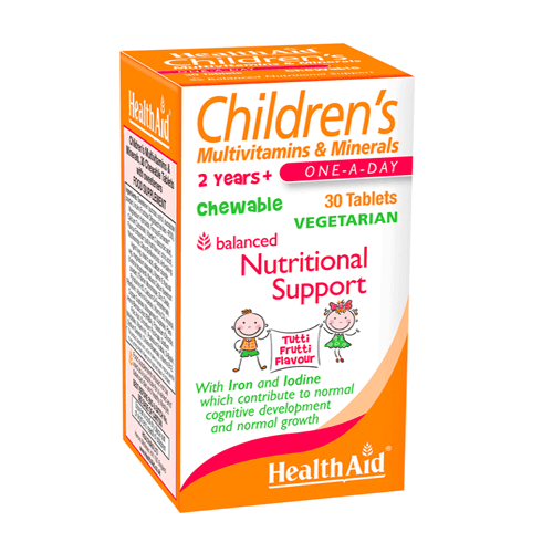 Health Aid Children'S Multi Vitamin And Minerals 30 Tablets 