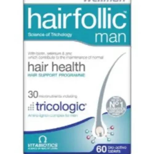 Vitabiotics Hairfollic Man Tab 60S